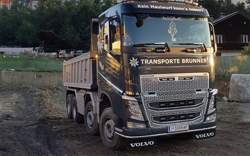 Transport LKW von Brunner
